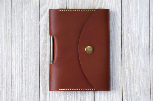 English Tan Field Notes - Moleskine Cover Front - Rugged Minimalist